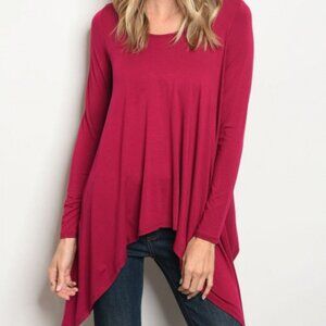 JYOY HAN PINK TUNIC TOP